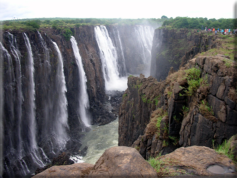 foto Cascate Vittoria e il Fiume Zambesi